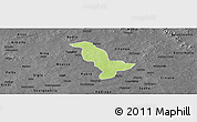 Physical Panoramic Map of Dapelgo, darken, desaturated