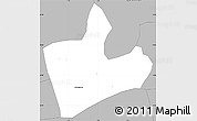 Gray Simple Map of Pabre