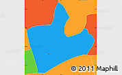 Political Simple Map of Pabre