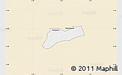 Classic Style Map of Sourgoubila, single color outside