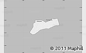 Gray Map of Sourgoubila, single color outside