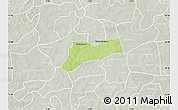Physical Map of Sourgoubila, lighten, semi-desaturated