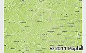 Physical Map of Sourgoubila