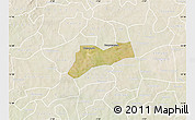 Satellite Map of Sourgoubila, lighten