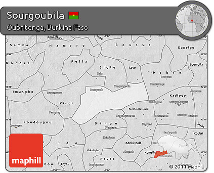 Silver Style Map of Sourgoubila