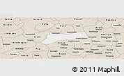 Classic Style Panoramic Map of Sourgoubila