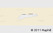 Classic Style Panoramic Map of Sourgoubila, single color outside