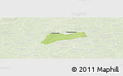 Physical Panoramic Map of Sourgoubila, lighten