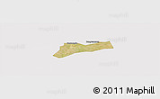 Satellite Panoramic Map of Sourgoubila, cropped outside