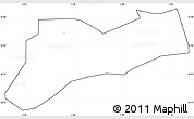Blank Simple Map of Sourgoubila, cropped outside, no labels