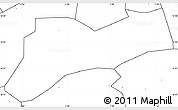 Blank Simple Map of Sourgoubila, no labels