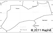 Blank Simple Map of Sourgoubila