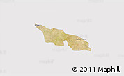 Satellite 3D Map of Zitenga, cropped outside