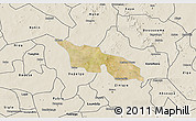 Satellite 3D Map of Zitenga, shaded relief outside