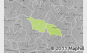 Physical Map of Zitenga, desaturated