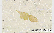 Satellite Map of Zitenga, lighten