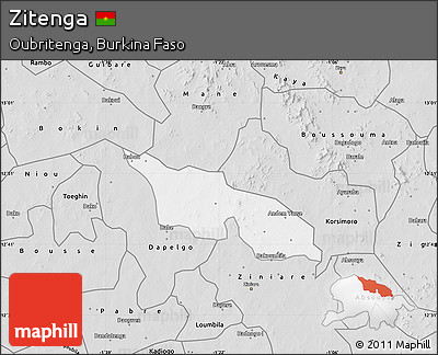 Silver Style Map of Zitenga