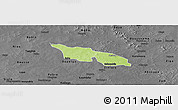 Physical Panoramic Map of Zitenga, darken, desaturated