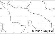 Blank Simple Map of Zitenga, no labels