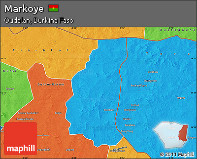 Political Map of Markoye