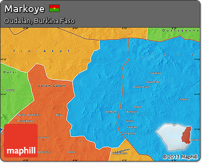 Political Map of Markoye