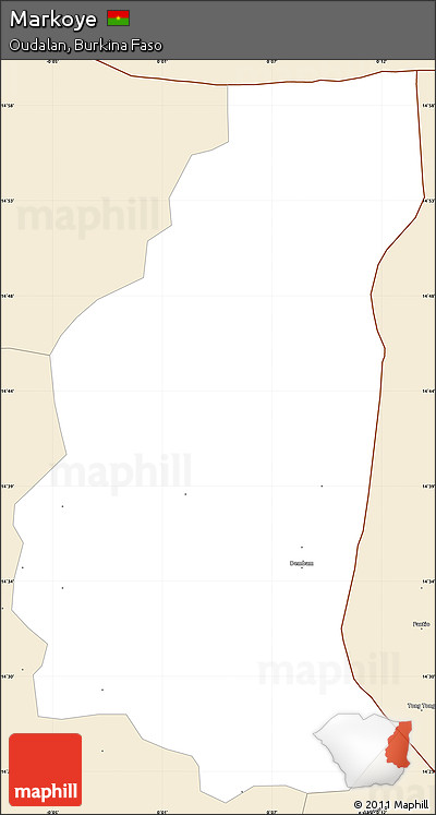 Classic Style Simple Map of Markoye