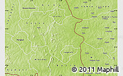 Physical Map of Gbomblora