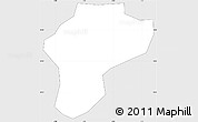 Silver Style Simple Map of Legmoin, single color outside