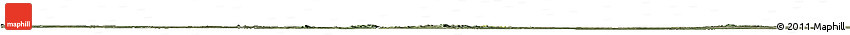 Satellite Horizon Map of Nako, semi-desaturated