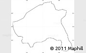 Blank Simple Map of Nako, cropped outside, no labels