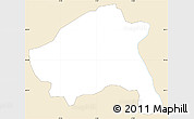 Classic Style Simple Map of Nako, single color outside