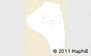 Classic Style Simple Map of Reo, single color outside