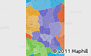 Political Shades Map of Sanmatenga