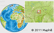 Physical Location Map of Pibaore, highlighted parent region