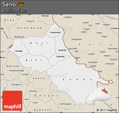 Classic Style Map of Seno