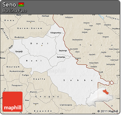 Classic Style Map of Seno