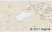 Classic Style 3D Map of Sampelga