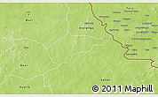 Physical 3D Map of Sampelga