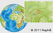 Physical Location Map of Sampelga