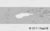 Gray Panoramic Map of Sampelga