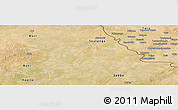 Satellite Panoramic Map of Sampelga