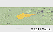 Savanna Style Panoramic Map of Sampelga