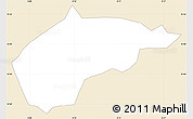 Classic Style Simple Map of Sampelga, single color outside