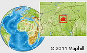 Physical Location Map of Sissili