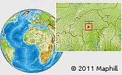 Physical Location Map of Sapouy