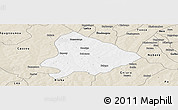 Classic Style Panoramic Map of Sapouy