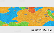 Political Panoramic Map of Sapouy