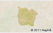Satellite 3D Map of Toeni, lighten
