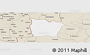 Classic Style Panoramic Map of Toeni