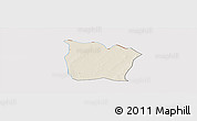 Shaded Relief Panoramic Map of Toeni, cropped outside